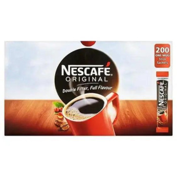 NESCAFE Original Instant Coffee, 200 Sachets x 1.8g