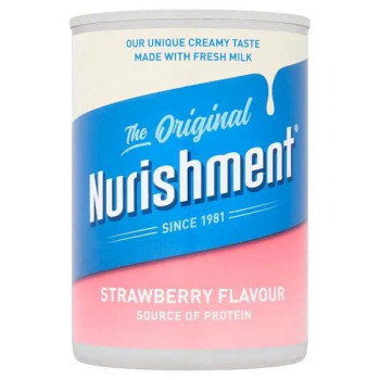 Nurishment The Original Strawberry Flavour 400g (Case of 12)