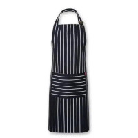 Oliver Harvey Front of House Apron Navy, Navy-White, Grey