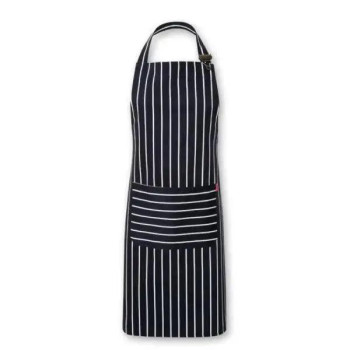 Oliver Harvey Front of House Apron Navy, Navy-White, Grey