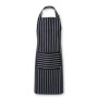 Oliver Harvey Front of House Apron Navy, Navy-White, Grey