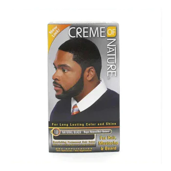 Permanent Dye Mens Color Creme Of Nature Nature Black 1.0