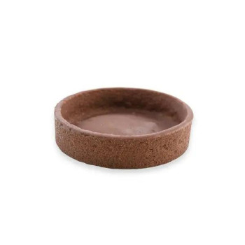 Pidy tartlet round choco 8cm 36pk (Case of 1)