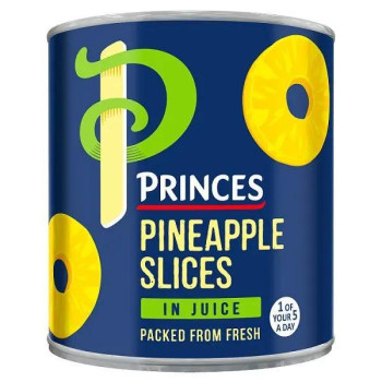Princes Pineapple Slices in Juice 432g (Case of 6) Princes Pineapple Slices in Juice 432g (Case of 6)