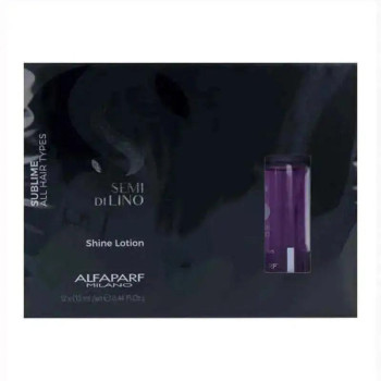 Protective Hair Treatment Semi di Lino Sublime Shine Lotion Alfaparf Milano (12 x 13 ml)