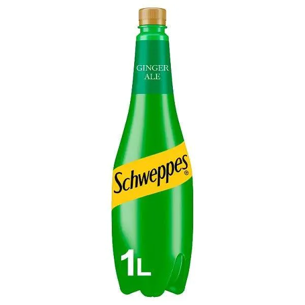 Schweppes Canada Dry Ginger Ale 1L (Case of 6)