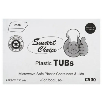 Smart Choice C500 Plastic Tubs