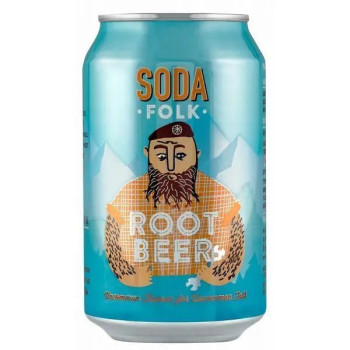 Soda Folk Root Beer 330ml (Case of 24)