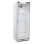 The SPR400G Sterling Pro Cobus Glass Door Upright Refrigerator White