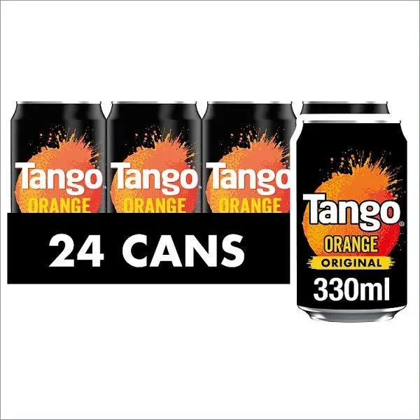 Tango Orange Original Cans 24 x 330ml (Case of 24) Tango Orange Original Cans 24 x 330ml (Case of 24)
