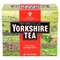 Taylors of Harrogate Yorkshire Tea 80 Tea Bags (Case of 5)