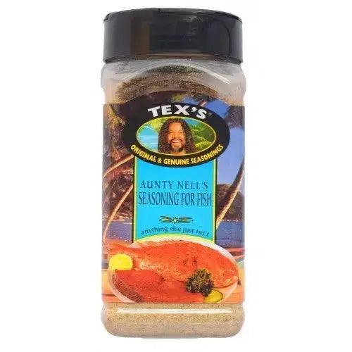 Tex's Aunt Nells Fish Seasoning 350g Tex's Aunt Nells Fish Seasoning 350g