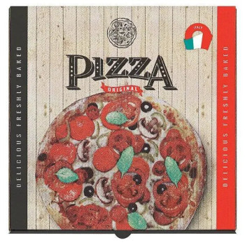 Viva 12inch White Full Colour Pizza Boxes 100 Pack