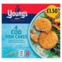 Youngs 4 Cod Fish Cakes 200g