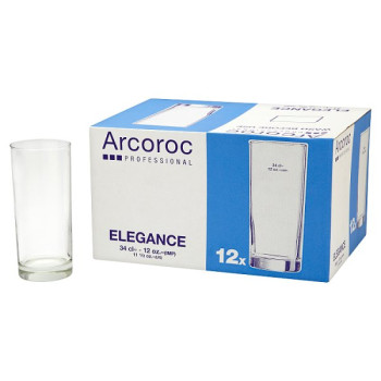 Arcoroc Professional Elegance Glasses 12 x 34cl (4 x 12s)