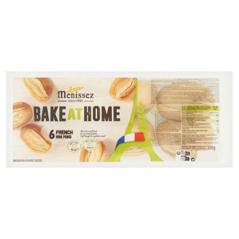Menissez Bake at Home 6 French Mini Pains 300g (1 x 4x6s)