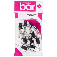 U Group Bar Professional Products Stainless Steel Pourers Medium / Slow 10 Pack (1 x 10s)