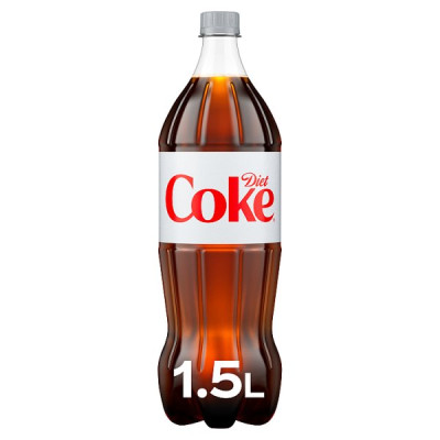 Diet Coke Cola 1.5L Bottle (12 x 1.5ltr)