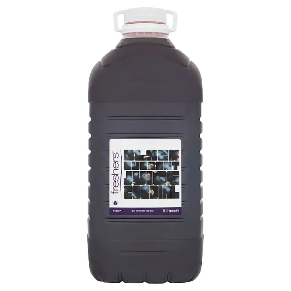 Freshers Blackcurrant Juice Cordial 5 Litres (2 x 5ltr)