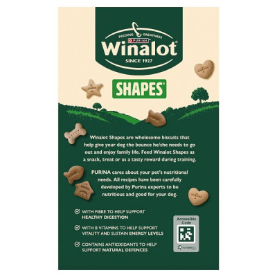 WINALOT Shapes Dog Biscuits 800g (5 x 800g)