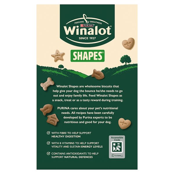 WINALOT Shapes Dog Biscuits 800g (5 x 800g)