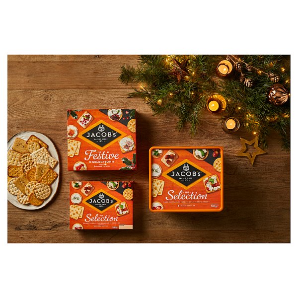 Jacob's The Selection 8 Cracker Varieties 900g (1 x 900g)