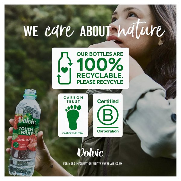 Volvic Touch of Fruit Lemon & Lime Still Flavoured Water 750ml (6 x 750ml)