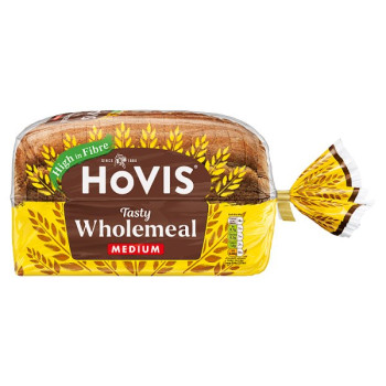 Hovis Tasty Wholemeal Medium 800g (1 x 800g)