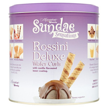Marcantonio Waverley Sundae Sensations Rossini Deluxe Wafer Curls (1 x 280s)