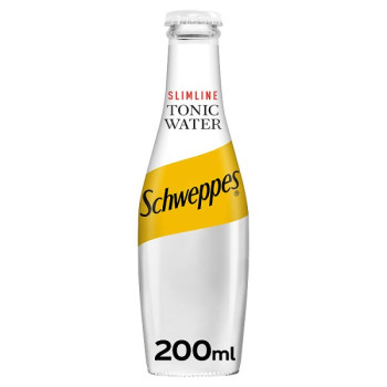 Schweppes Slimline Tonic Water 200ml (24 x 200ml)