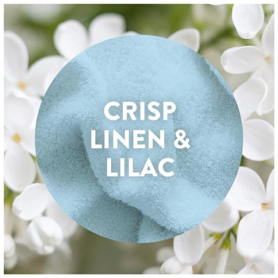 Air Wick Freshmatic Refill, Crisp Linen & Lilac Air Freshener, 250ml (4 x 250ml)