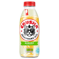 Crusha Banana Flavour Milkshake Mix 1 Litre (1 x 1ltr)