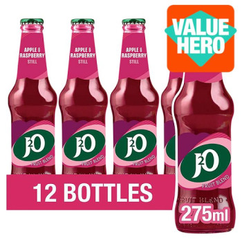 J2O Apple & Raspberry 275ml (12 x 275ml)
