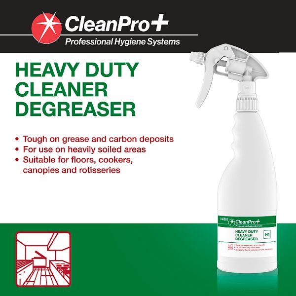 CleanPro+ Heavy Duty Cleaner Degreaser H1 (1 x 750ml)