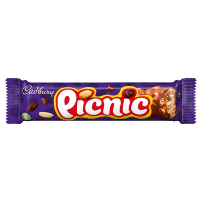Cadbury Picnic Chocolate Bar 48g (36 x 48.4g)