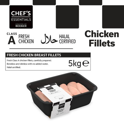 Chef's Essentials Fresh Chicken Breast Fillets 5kg (1 x 5kg)