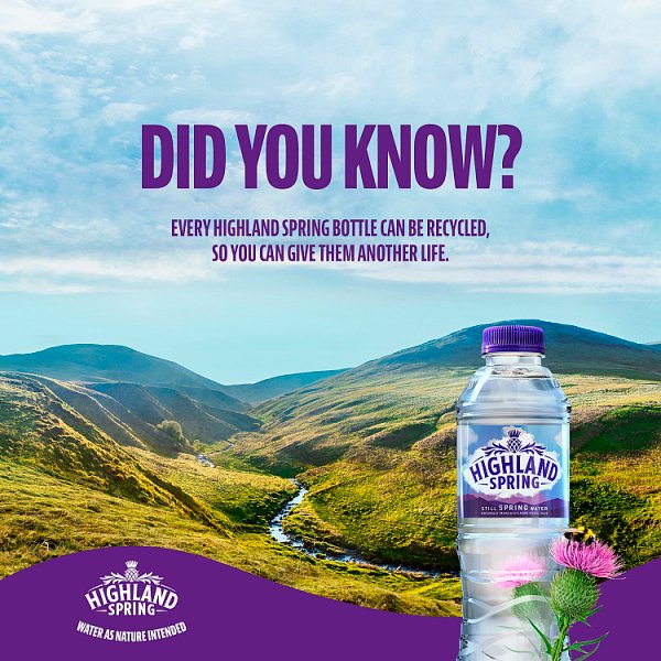 Highland Spring Still Spring Water 6 x 1.5L (1 x 6x1.5lt)