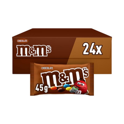 M&M's Milk Chocolate Bites Bag 45g (24 x 45g)