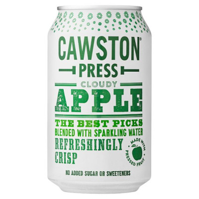 Cawston Press Sparkling Cloudy Apple 330ml (24 x 330ml) Cawston Press Sparkling Cloudy Apple 330ml (24 x 330ml)