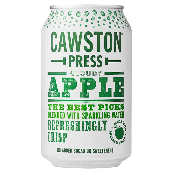 Cawston Press Sparkling Cloudy Apple 330ml (24 x 330ml) Cawston Press Sparkling Cloudy Apple 330ml (24 x 330ml)