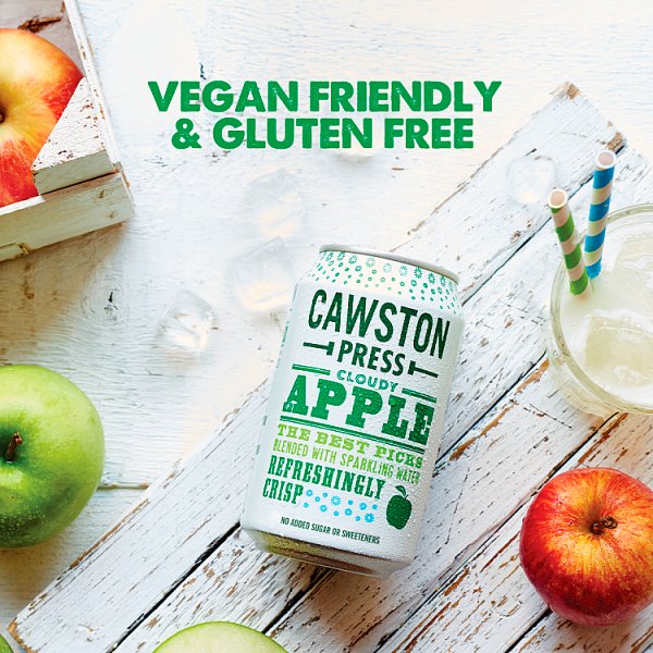 Cawston Press Sparkling Cloudy Apple 330ml (24 x 330ml) Cawston Press Sparkling Cloudy Apple 330ml (24 x 330ml)