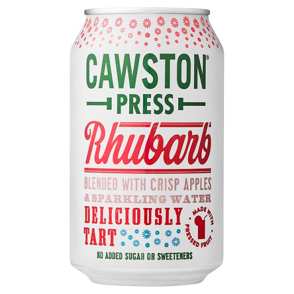 Cawston Press Sparkling Rhubarb 330ml (24 x 330ml)