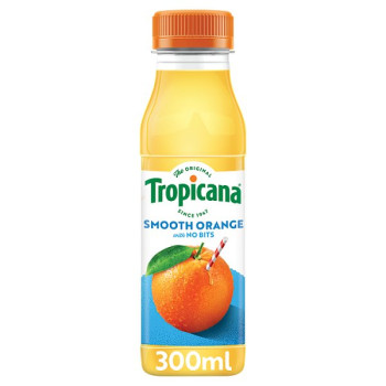Tropicana Smooth Orange Fruit Juice 300ml (8 x 300ml)