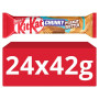 Kit Kat Chunky Peanut Butter Milk Chocolate Bar 42g (24 x 42g)