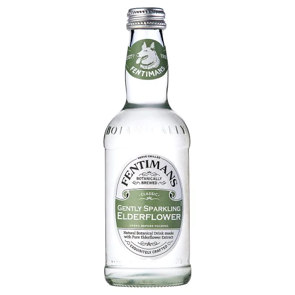 Fentimans Gently Sparkling Elderflower 275ml (12 x 275ml)