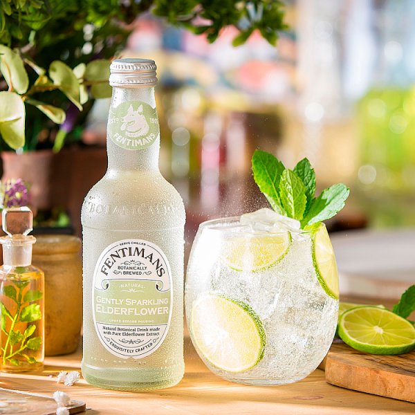 Fentimans Gently Sparkling Elderflower 275ml (12 x 275ml)