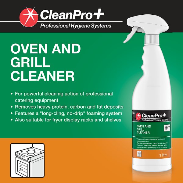 CleanPro+ Oven and Grill Cleaner 1 Litre (1 x 1ltr)