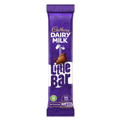 Cadbury Dairy Milk Little Bar Chocolate 18g (60 x 18g)