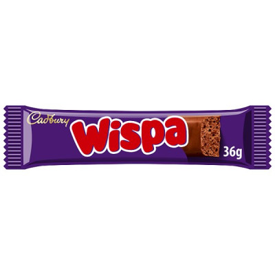 Cadbury Wispa Chocolate Bar 36g (48 x 36g)