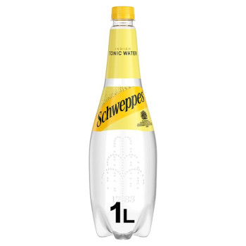 Schweppes Indian Tonic Water 1L Bottle (6 x 1ltr) Schweppes Indian Tonic Water 1L Bottle (6 x 1ltr)